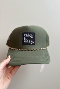 Take it Easy Trucker Hat