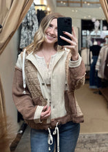 Load image into Gallery viewer, Dolman Quilted Jacket [Chocolate]
