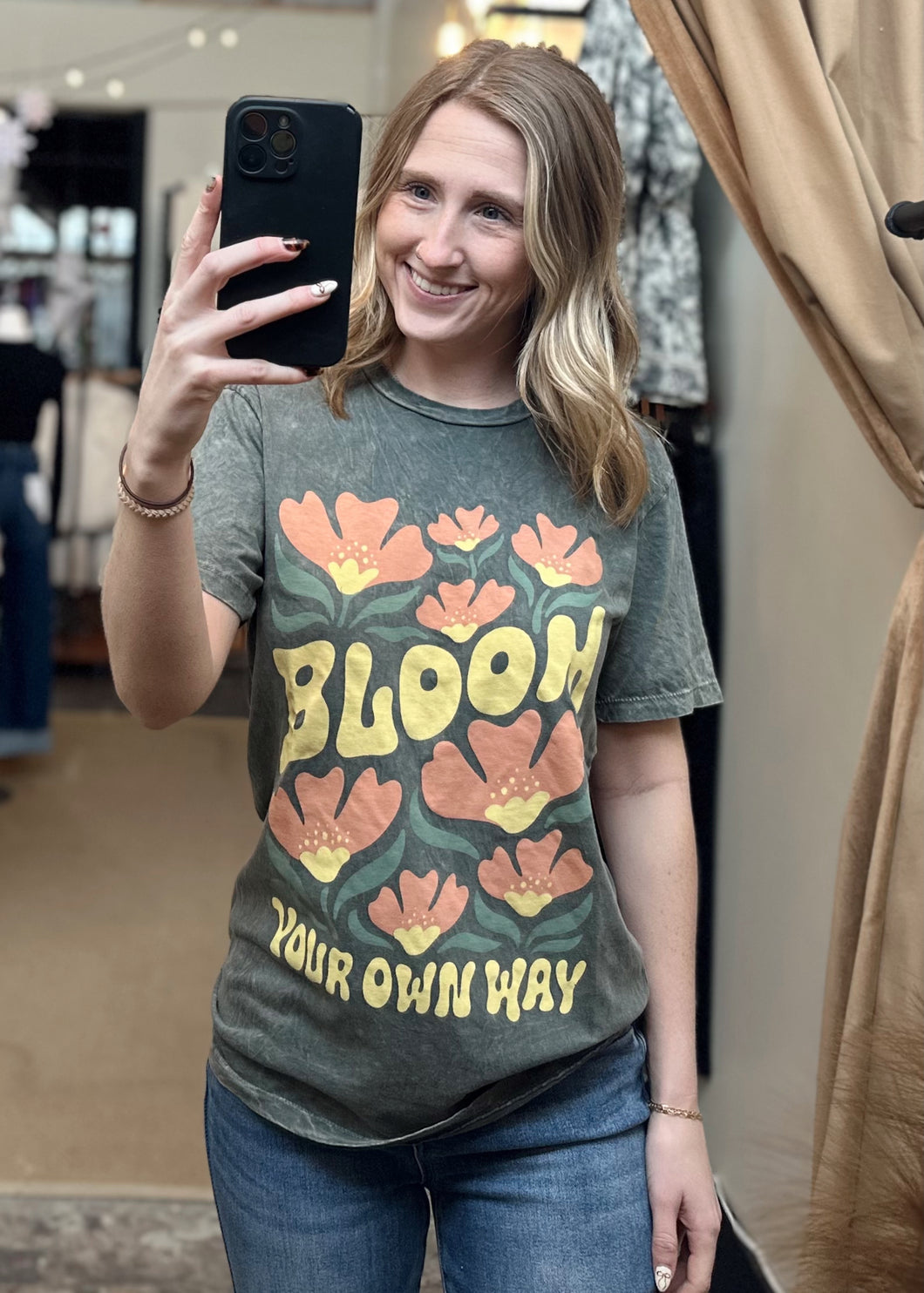 Bloom Your Own Way Graphic Tee