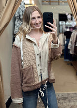 Load image into Gallery viewer, Dolman Quilted Jacket [Chocolate]
