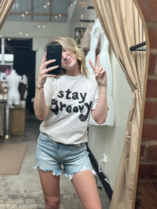 Stay Groovy Graphic Tee